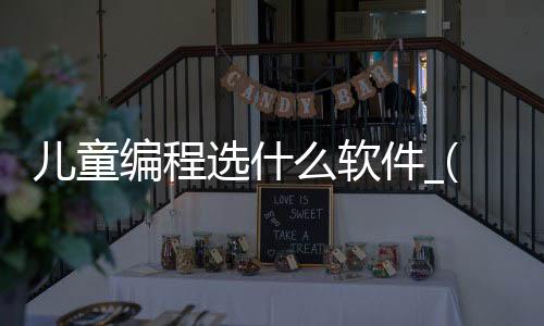 儿童编程选什么软件_(儿童编程的软件叫什么名字)